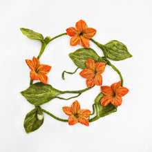 Autumn Flower Garland with Bud