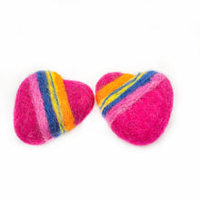 Felt Rainbow Heart