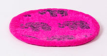 Infelted Round Mat