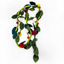 Double Stem  Garland with Leaves and Buds