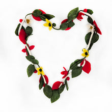 Double Stem  Garland with Leaves and Buds