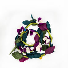 Double Stem  Garland with Leaves and Buds