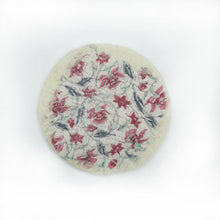 Infelted Round Mat