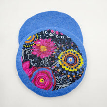 Infelted Round Mat
