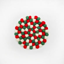Christmas Round Ball Trivet