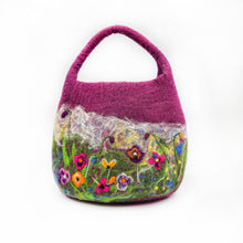 Floweral Single Handle Carry Basket