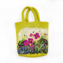 Floweral Double Handle Carry Basket